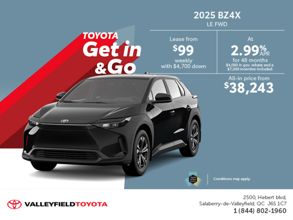 2025 Toyota BZ4X