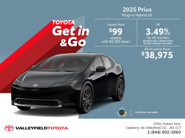 2025 Toyota Prius Plug-In Hybrid