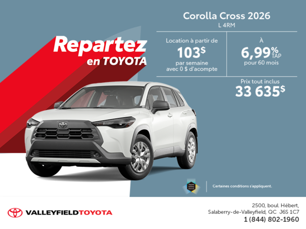 Toyota Corolla Cross 2026