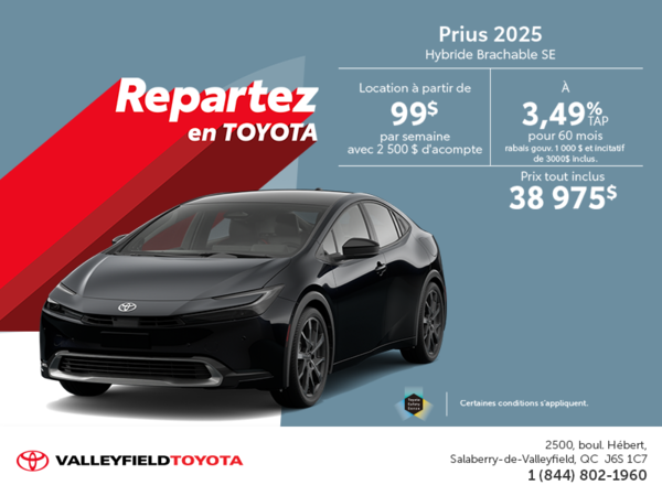 Toyota Prius Plug-In Hybrid 2025