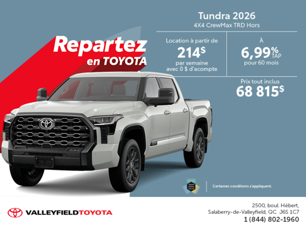Toyota Tundra 2026