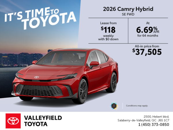 2026 Toyota Camry Hybrid