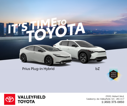 It's time to Toyota!