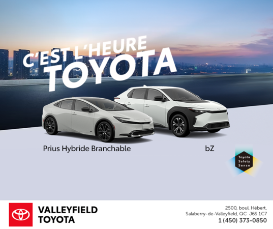C'est l'heure Toyota!