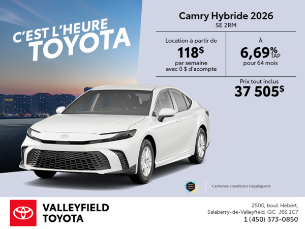 Toyota Camry Hybrid 2026