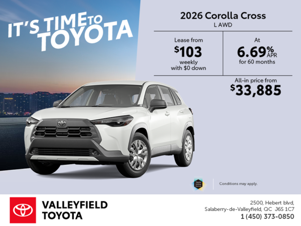 2026 Toyota Corolla Cross