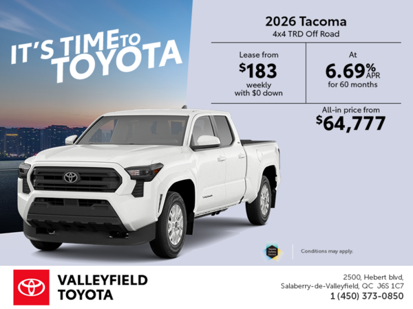 2026 Toyota Tacoma