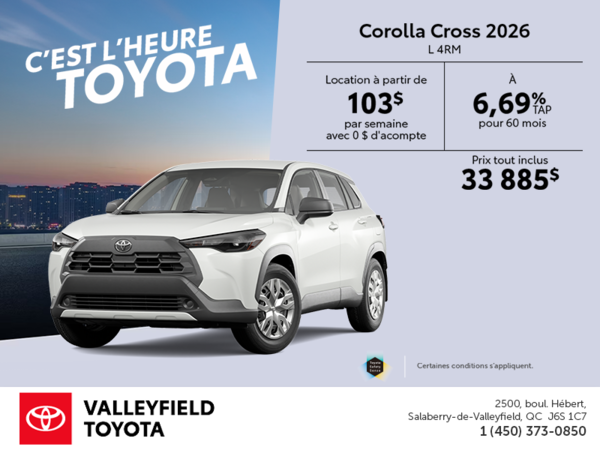 Toyota Corolla Cross 2026