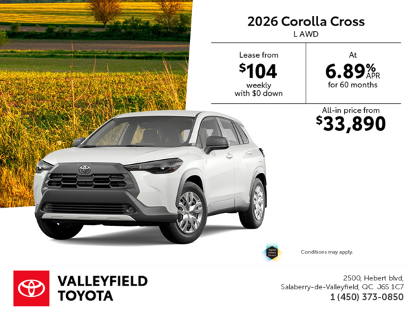 2026 Toyota Corolla Cross