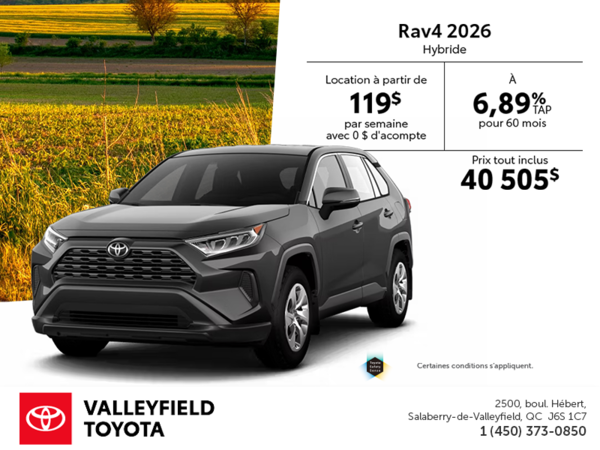 Toyota RAV4 Hybride 2025