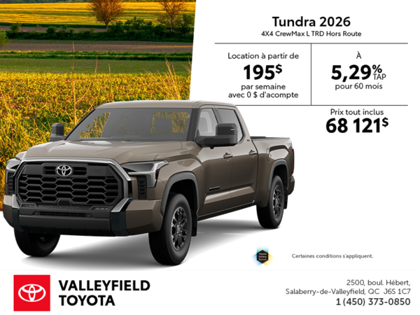 Toyota Tundra 2026