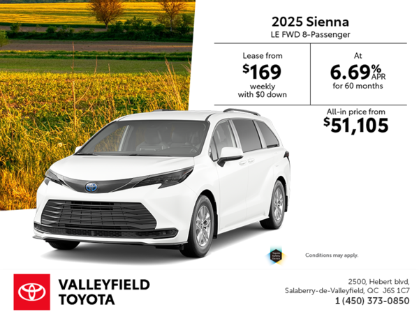 2025 Toyota Sienna Hybrid