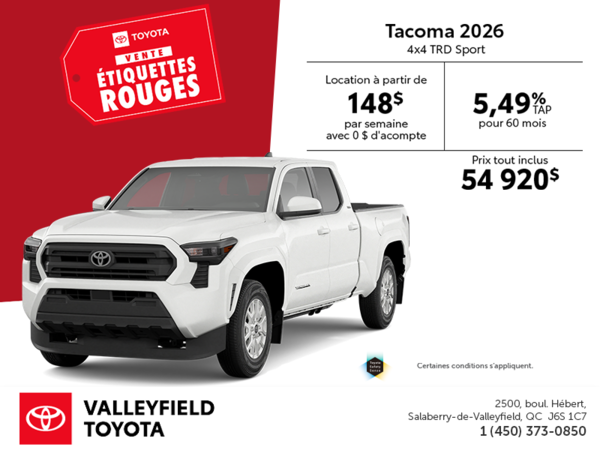 Toyota Tacoma 2026