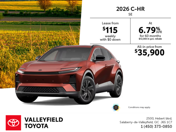 2026 Toyota C-HR