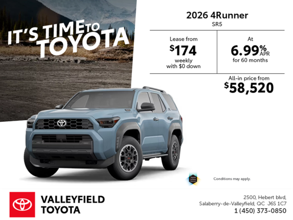 2026 Toyota 4Runner