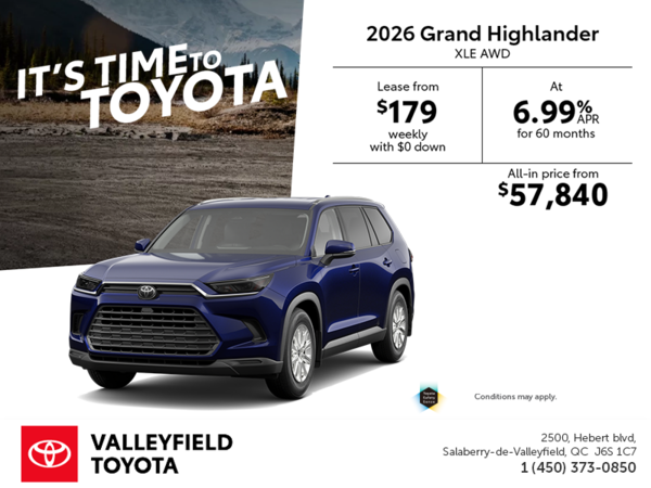2026 Toyota Grand Highlander