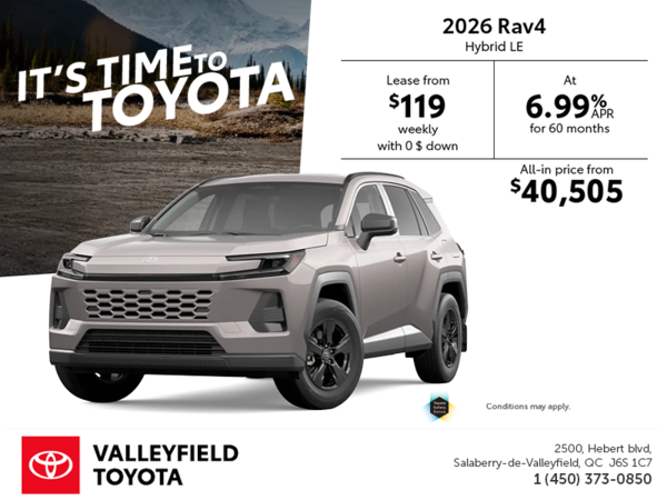 2026 Toyota RAV4 Hybrid