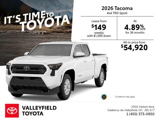 2026 Toyota Tacoma