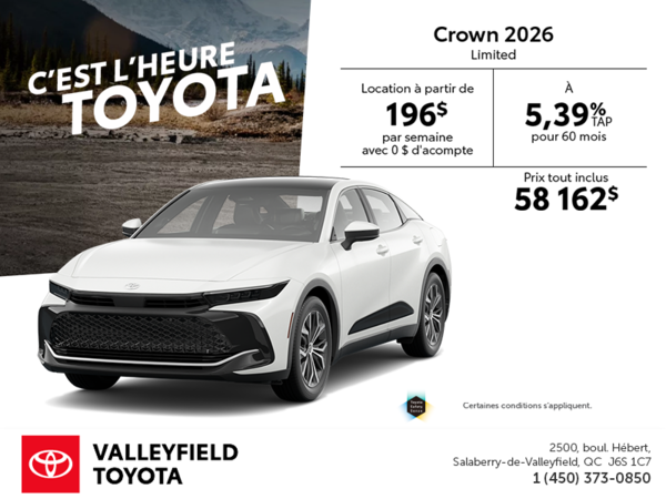 Toyota Crown Limited  2026