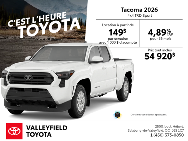 Toyota Tacoma 2026