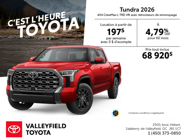 Toyota Tundra 2026