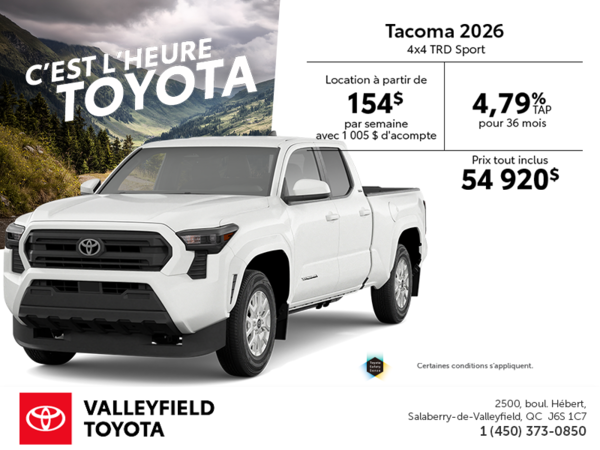 Toyota Tacoma 2026