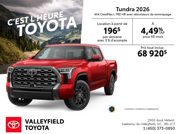 Toyota Tundra 2026