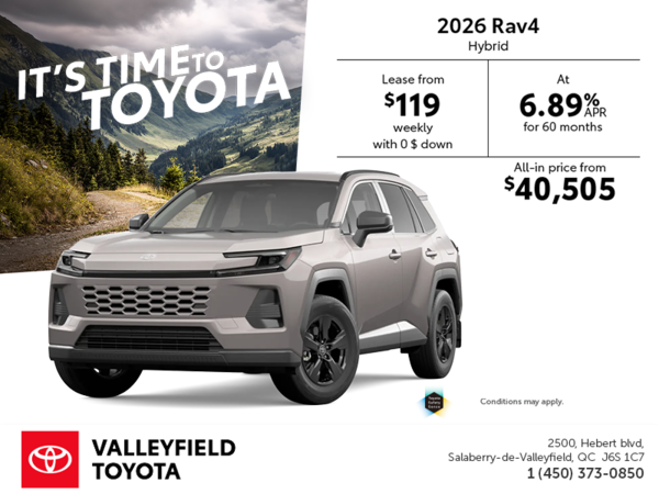 2026 Toyota RAV4 Hybrid