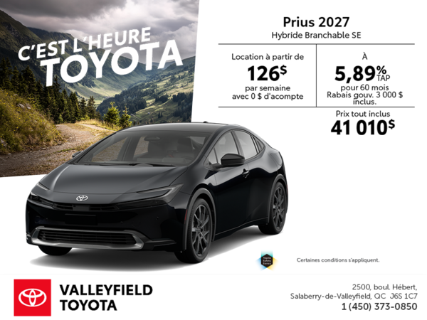 Toyota Prius Plug-In Hybrid 2027