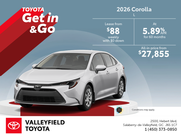 2026 Toyota Corolla