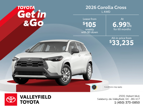 2026 Toyota Corolla Cross