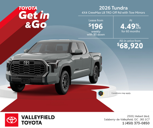 2026 Toyota Tundra