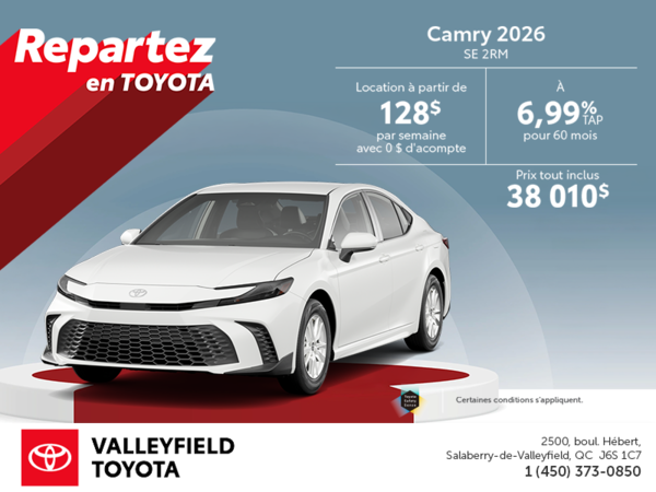 Toyota Camry Hybrid 2026