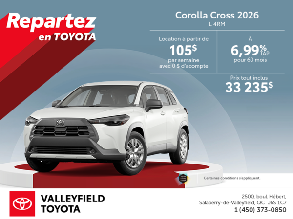 Toyota Corolla Cross 2026