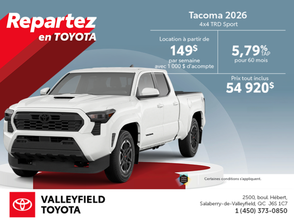 Toyota Tacoma 2026