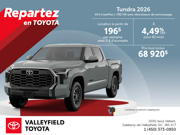 Toyota Tundra 2026