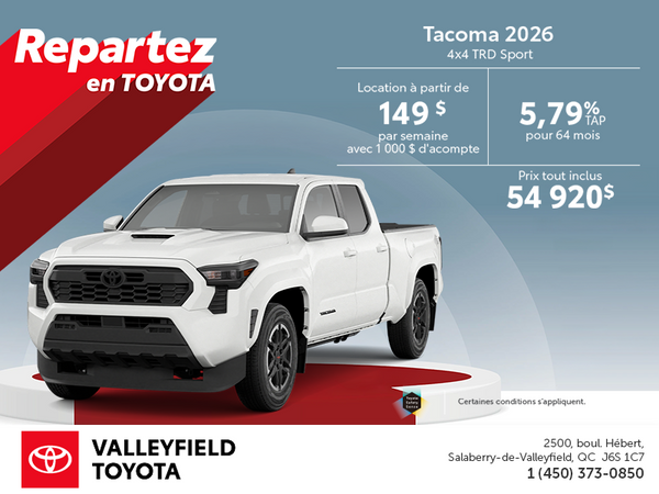 Toyota Tacoma 2026