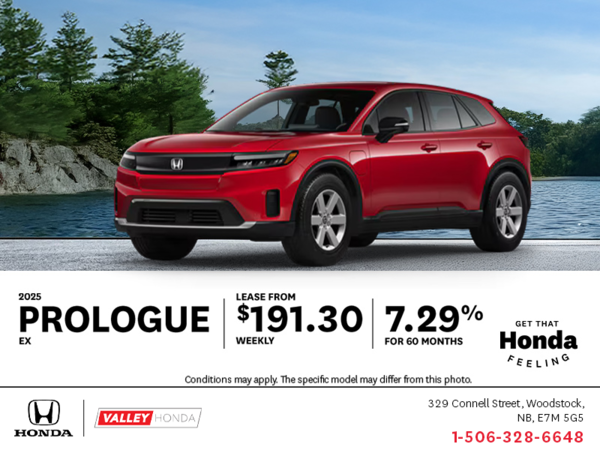 Get the 2025 Honda Prologue!