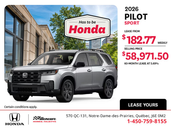 2026 Honda Pilot