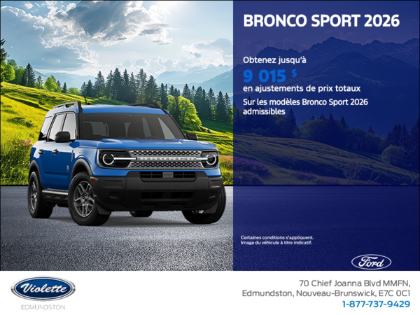 Ford Bronco Sport  2026