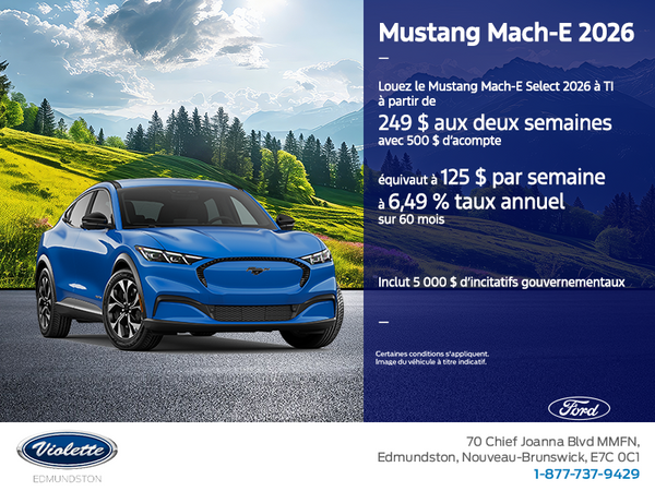 Ford Mustang Mach-E 2026