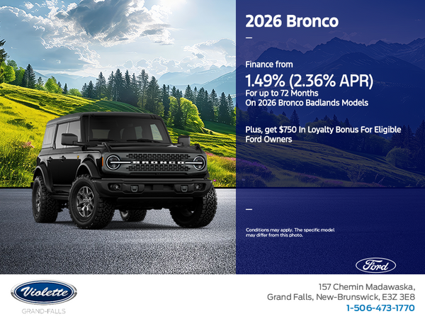 2026 Ford Bronco 4 doors
