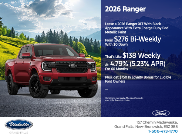 2026 Ford Ranger