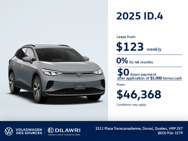 Get the 2025 Volkswagen ID.4