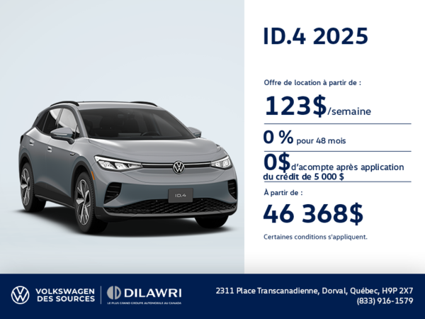 Procurez-vous la ID.4 2025