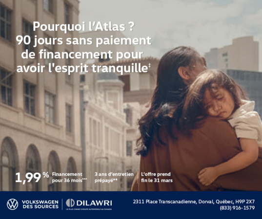 Procurez-vous le Volkswagen Atlas 2026