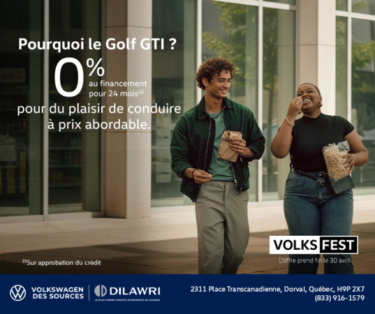 Procurez-vous la Volkswagen Golf Gti 2026