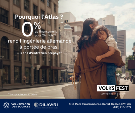 Procurez-vous le Volkswagen Atlas 2026