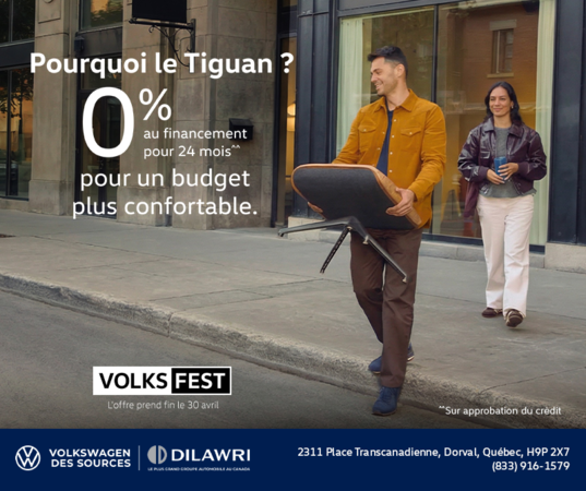 Procurez-vous le Volkswagen Tiguan 2026