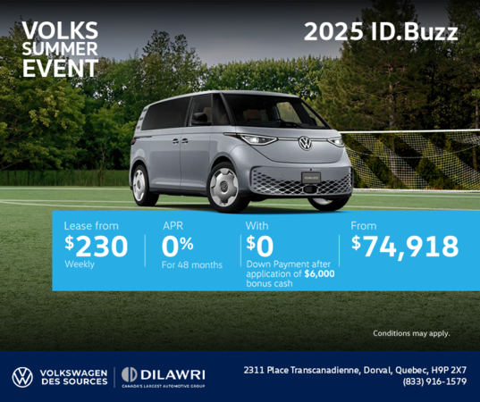 Get the 2025 Volkswagen ID.Buzz